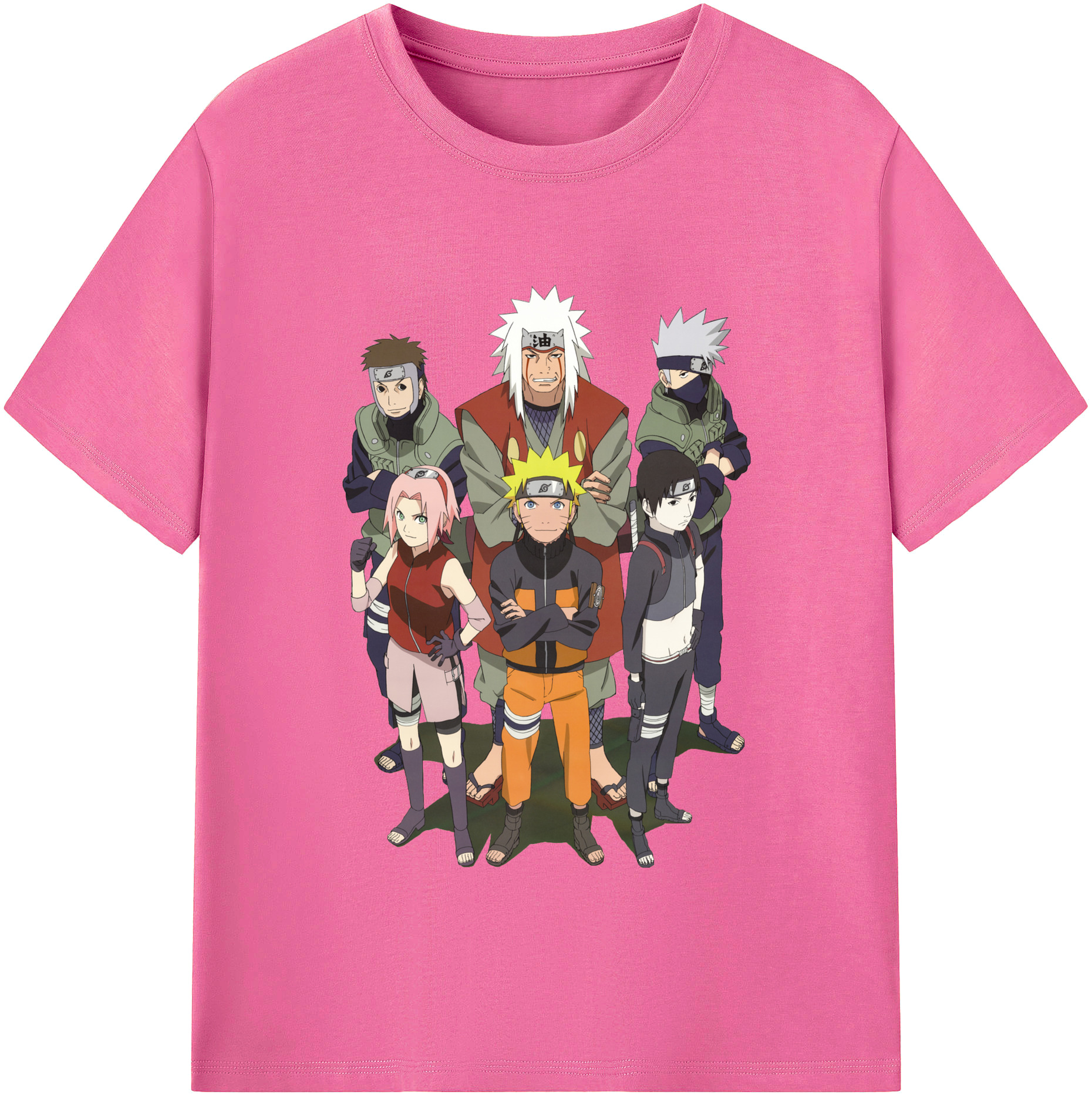 （画像用） NARUTO -ナルト- うずまき ナルト Uzumaki Naruto レディースカジュアルプリントTシャツ（綿100％）